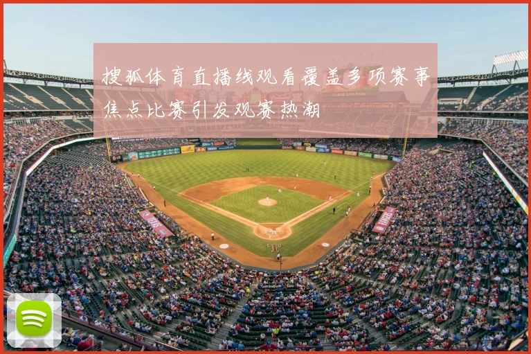搜狐体育直播线观看覆盖多项赛事焦点比赛引发观赛热潮